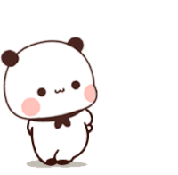 Bubu doing a little dance
